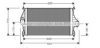AVA QUALITY COOLING CN4081 Intercooler, charger